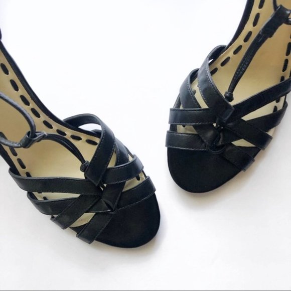 Enzo Angiolini Strappy Peep Toe Sandal - Picture 3 of 5